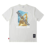Men's T Shirt Portrait Short-Sleeved T-shirt Men's and Women's High Street Hiphop