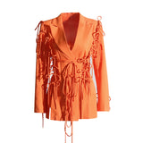 Frankie Shop Hourglass Blazer Autumn Suit Jacket