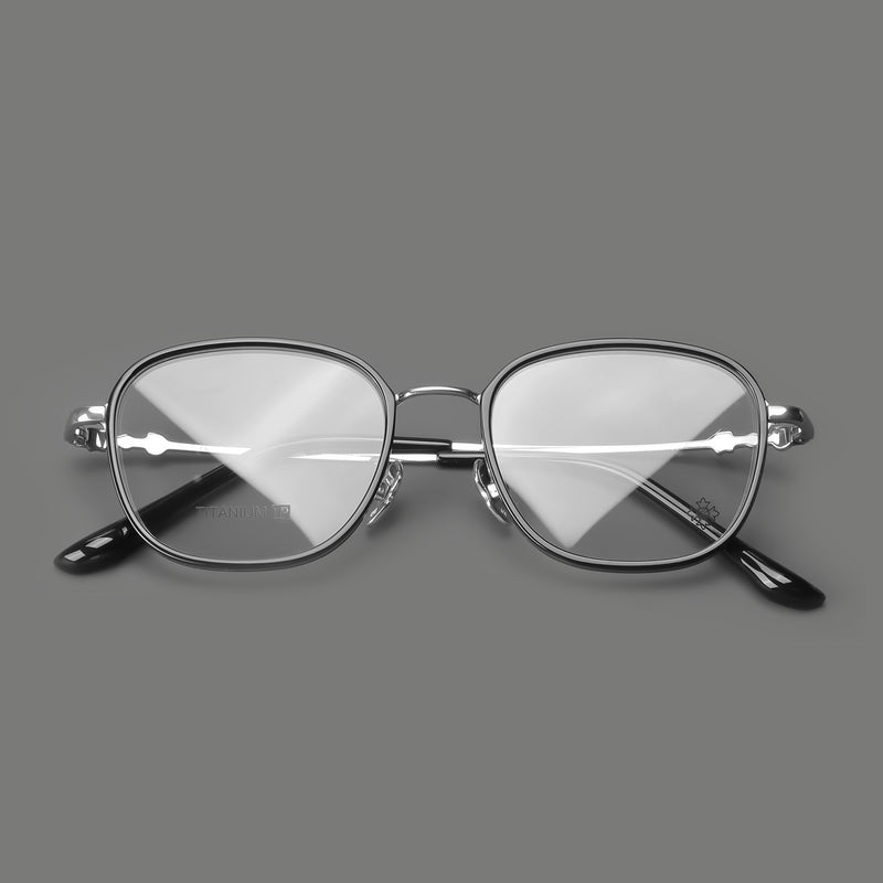 CHH Chrome Hearts Glasses Ultra Light Pure Titanium Handmade Japanese Glasses Frame