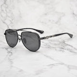 CHH Chrome Hearts Glasses Collector's Edition Pure Titanium Engraved Myopia Glasses Frame Sunglasses