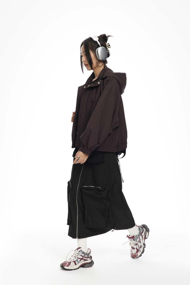 Unisex Jacket Fall Sports Hooded Shell Jacket