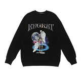 Men Long Sleeve Shirt Men and Women Hiphop Couple Hip Hop Retro Ins Top