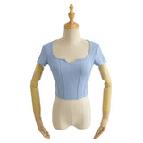 Women T-Shirt Short-Sleeved T-shirt Women's Slim Fit