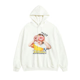 Men Long Sleeve Shirt Portrait Printing Couple Hooded Sweater Men and Women