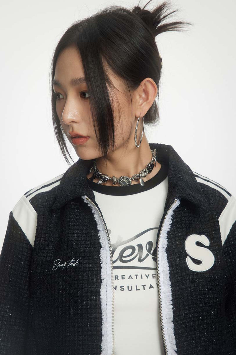 Unisex Jacket Autumn Classic Style Embroidered Coat