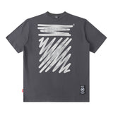 Men T Shirt Printed Summer Short-Sleeved T-shirt Men's Vibe Style Loose