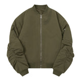 Men Cotton Padded Jacket Coat Winter Thicken Thermal Cotton Coat Jacket Men's Cotton-Padded Coat Baseball Uniform