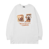 Men Long Sleeve Shirt Autumn Crew Neck Long Sleeve T-shirt Men and Women Street Hip Hop Couple