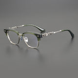 CHH Chrome Hearts Glasses Croxing pure titanium medium gold plate retro eyebrow wireframe