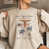 2024Care of Magical Creatures Sweatshirt Magic School