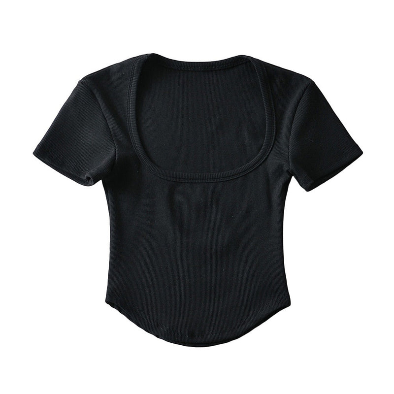 Women's T-Shirt Short-Sleeved T-shirt Women's Summer Slim Fit