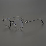 CHH Chrome Hearts Glasses Versatile Retro Pure Titanium Glasses Frame Ultra Light Myopia Glasses Frame