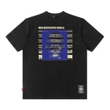 Men T Shirt Retro Portrait Short Sleeve T-shirt Men and Women Loose