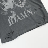 Kendrick Lamar T Shirts Kendrick Lamar Vintage Washing Old Wrecking Blockbuster Trend