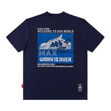 Men T Shirt Couple Short Sleeve Hip Hop Spring and Summer Loose