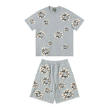 Denim Tears Shirt/Shorts (purchased Separately) Foam Print Short Sleeve T-Shirt