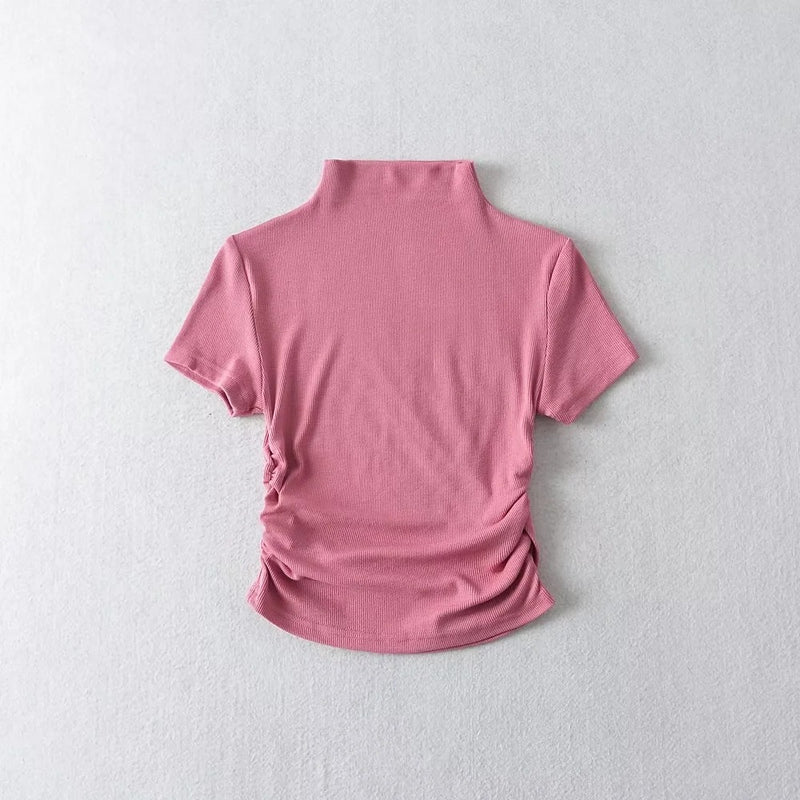 Women T-Shirt Short Sleeve Thread T-shirt Women's Clothing