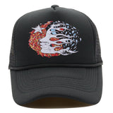 HellStar Hat Vintage Mesh Hip Hop Baseball Cap