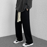 Men Sweatpants Autumn Sweatpants Men's Loose Straight Sports Casual
