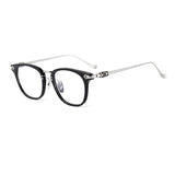 CHH Chrome Hearts Glasses Retro Glasses Frame Pure Titanium Ultra Light Square Frame Glasses