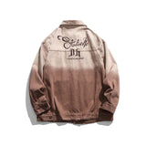 Unisex Sweatshirt Autumn Embroidery Denim Coat