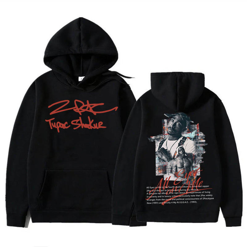 Rapper Tupac 2pac Graphic Hoodie Sweatshirt  Hoodies