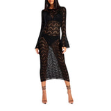 Women Desses Knitted Dress Long Autumn and Winter