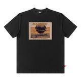Men T Shirt Printed Short-Sleeved T-shirt for Men and Women