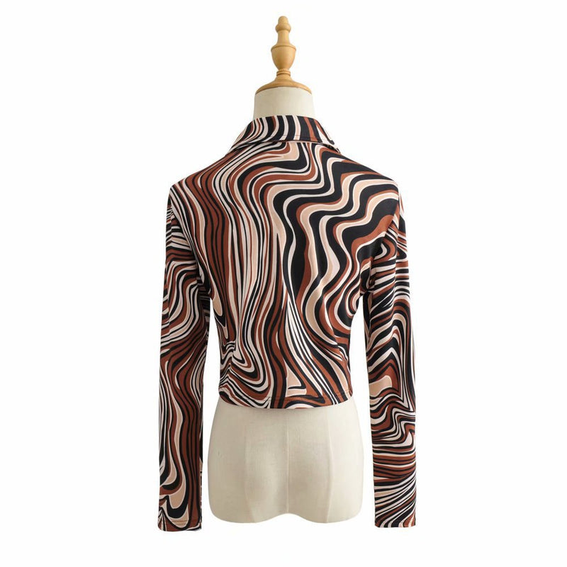 Women T-Shirt Short Knitted Shirt Top