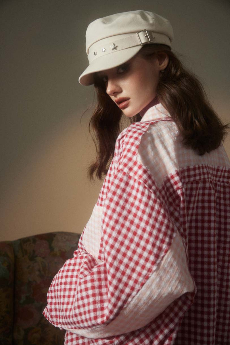 Unisex Jacket Autumn Plaid Casual Shirt Women's Clothing