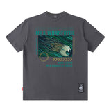 Men T Shirt Retro Fashion Brand T-shirt for Men and Women Spring and Summer