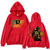 Bob Marley 2024 Hoodie Harajuku Hip Hop Pullover Tops Popula