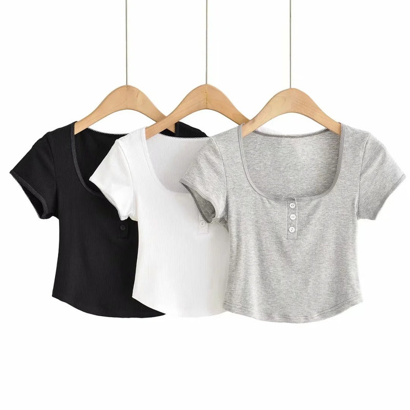 Women's T-Shirt Summer Short-Sleeved T-shirt Women's Top