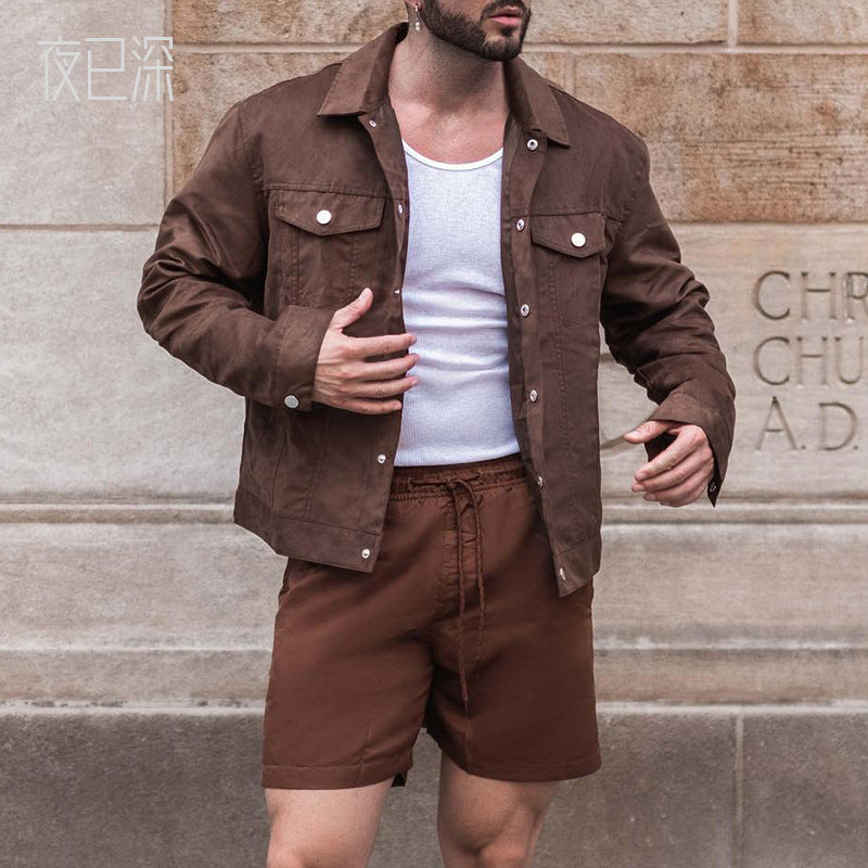 Men Jack Jacket Coat Fall Winter Men Top