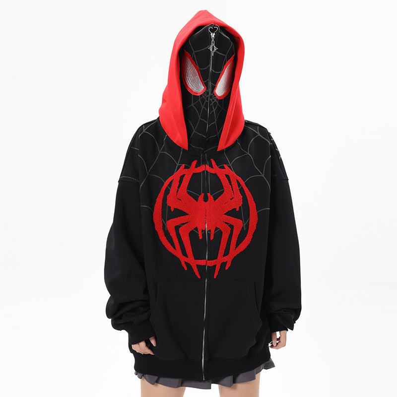 Women Hoodie Hooded Sweater Women's Loose Autumn Cardigan Jacket