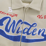 Men Cotton Padded Jacket Coat Racing Suit Cotton-Padded Coat Men's Fall Winter Coat Towel Embroidery Letters