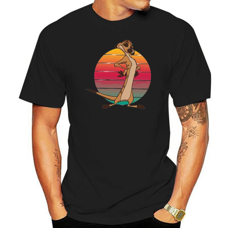 Men The Lion King Timon Sunset T-Shirt