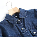 Women T-shirt Fall Long Sleeve Shirt Female Loose-Fitting Denim Clothes