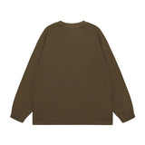 Men Long Sleeve Shirt Trendy Brand Long Sleeve Bottoming T-shirt Men and Women Retro
