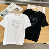 Women's T-Shirt Summer Loose Top T-shirt Short-Sleeved T-shirt