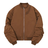 Men Cotton Padded Jacket Coat Winter Thicken Thermal Cotton Coat Jacket Men's Cotton-Padded Coat Baseball Uniform