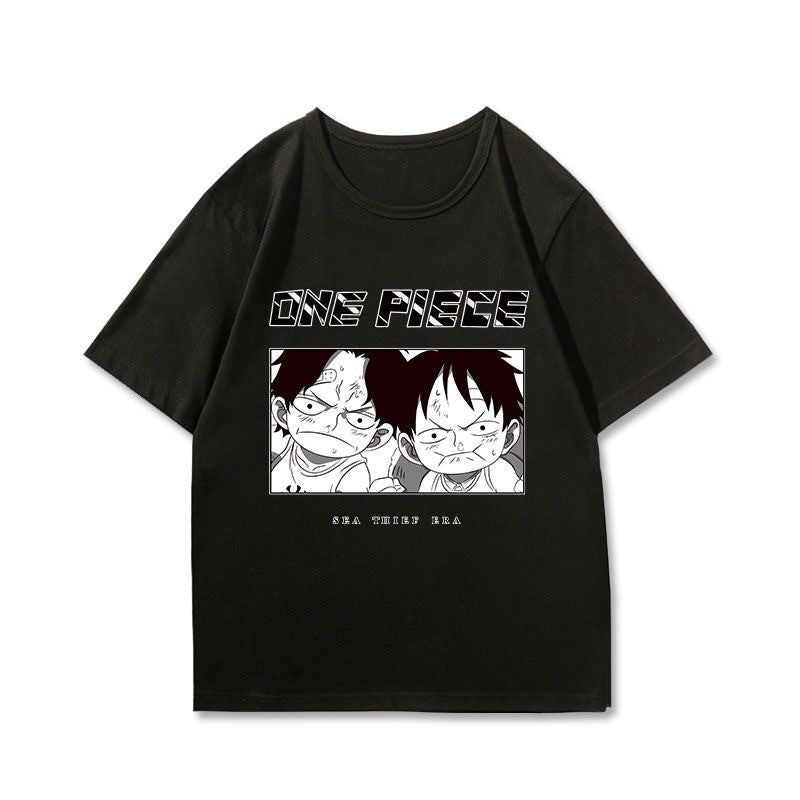Japanese Anime One Piece Mens T-Shirt Fashion High Quality C