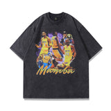Men T Shirt Hip Hop Star Portrait Printing Short Sleeve T-shirt Men and Women