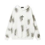 Unisex Vintage Hoodie Washed Pullover Hooded Sweater Men