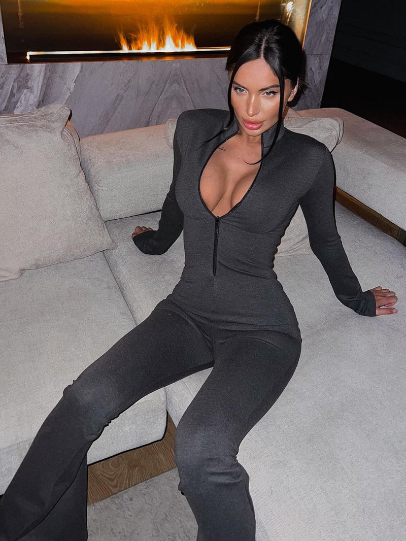 Women Jumpsuit Winter Women's Overall Jumpsuit
