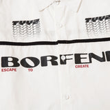 Men's Long Sleeve T Shirt Color Matching Long Sleeve Shirt Men's Letter Printing Personality Shirt Outer Wear