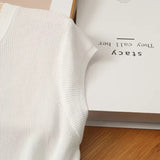 Women T-shirt Ice Silk Sweater Summer Vest Slimming T-shirt