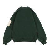 Men Fleece Lined Hoodie Multicolor Hoodie Men's Ins Loose Casual Pullover Winter