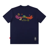 Men T Shirt Couple Short Sleeve Hip Hop Spring and Summer Loose