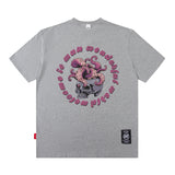 Men T Shirt West Coast Printed Casual Short-Sleeved T-shirt Men